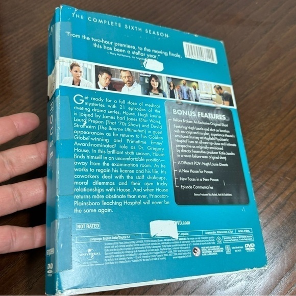 DOCTOR HOUSE 3 seasons DVD set. Season 2,3 & 6 DVD sets GUC - Picture 10 of 13